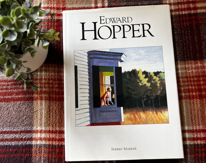Edward Hopper Coffee Table Book With Color Plates | Vintage Hardcover ...