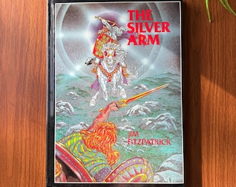 The Silver Arm by Jim Fitzpatrick, Celtic Irish Mythology Fantasy Art Book, Hardcover