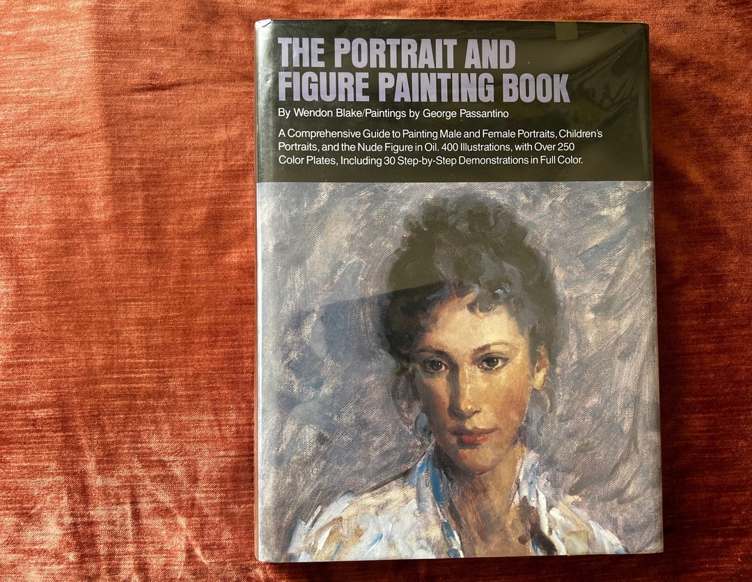 Vintage Drawing Book Portrait and Figure Painting Book A Etsy
