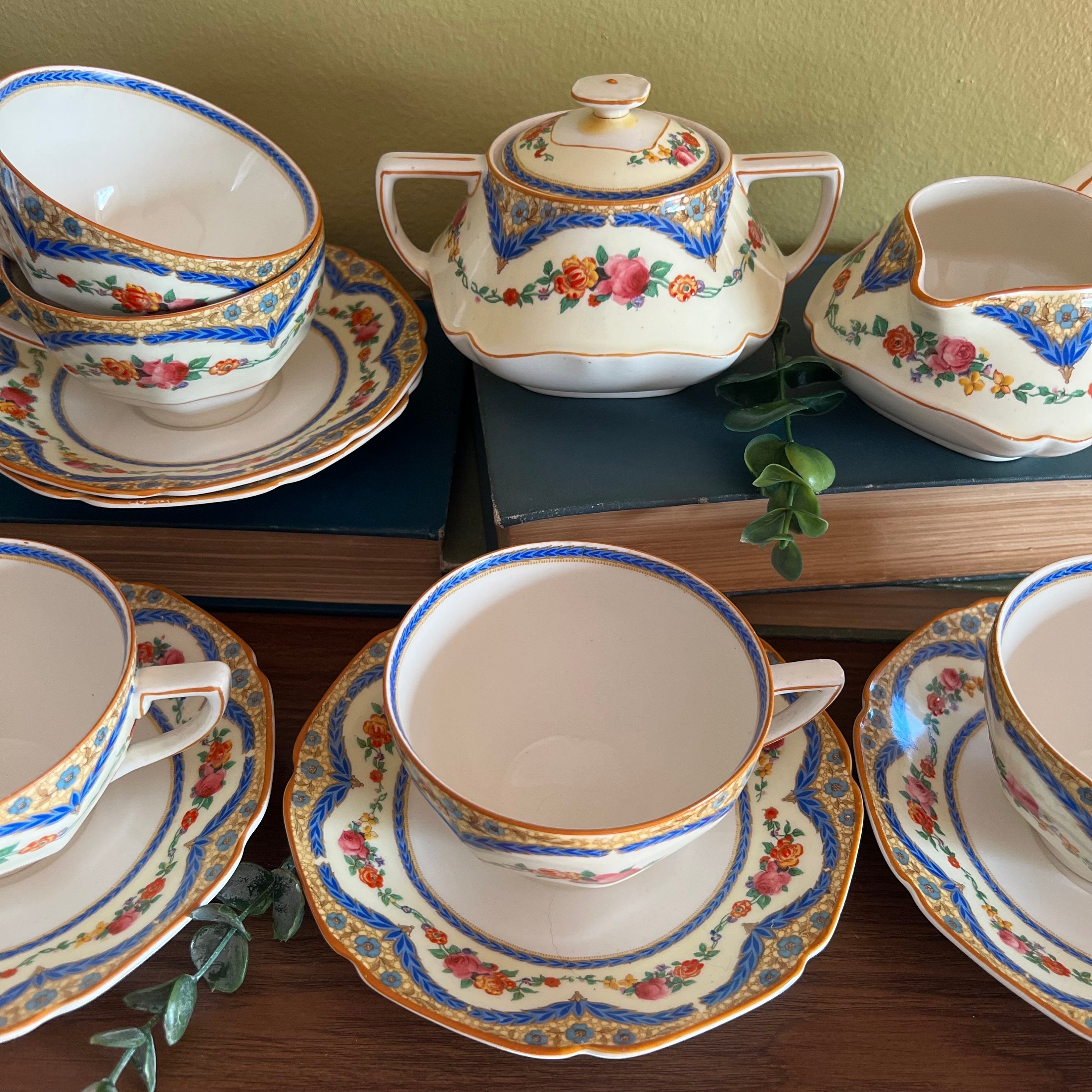 Made in england tea sets sales