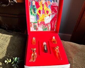 Vintage GIVENCHY Parfum Sampler Collection, French Perfume, 5