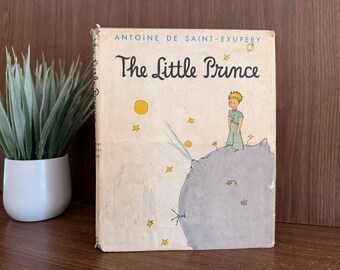 Vintage "The Little Prince" Children's Book, 1968 Hardcover with Dust Jacket