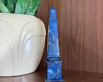 Vintage Lapis Lazuli Obelisk