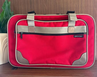 Vintage 1980s Member's Only Carry-On Suitcase