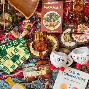 Vintage Mystery Box, Antique Curated Blind Box, Cottagecore, Dark Academia, Goth, Retro Gift Baskets 画像 15