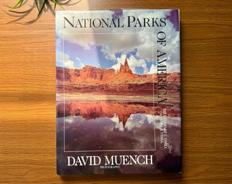Vintage 1990s National Parks Large Scale Coffee Table Book