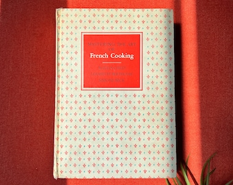 Julia Child's Mastering the Art of French Cooking, 1966 Recipe Book
