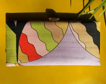 1960s Vintage Emilio Pucci Wallet, Made in Italy