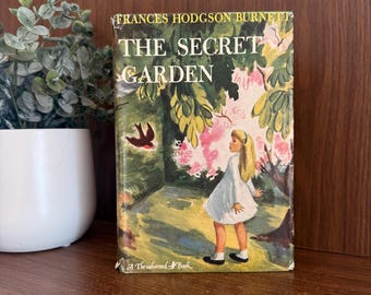 Vintage "The Secret Garden" 1938 Hardcover Children's Book, Frances Hodgson Burnett