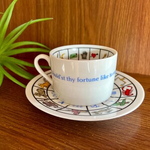 Tea Leaf Reading Cup, Divination Tools, Fortune Telling Astrology Cup ...