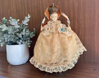 Vintage Infant Jesus of Prague Statue