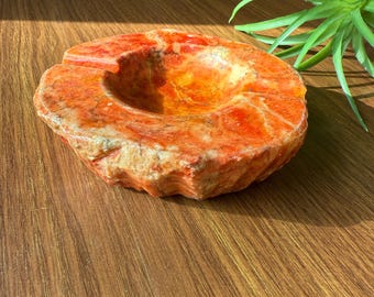 Mid-Century Italian Alabaster Ashtray