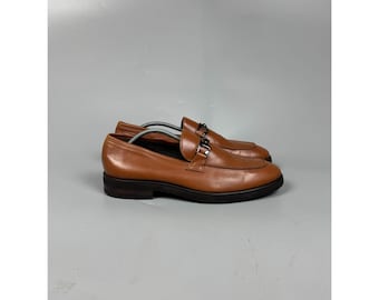 Men's John Galliano Horsebit Loafers Size EU 41 (Y1298)