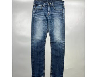 Men's Edwin ES505S Made in Japan Selvedge Denim Jeans Pants Size 32/33 (Y0931)