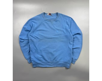 Carhartt Herren-Sweatshirt im Vintage-Stil, hellblau, Größe M (Y1205)