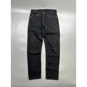 Seltene Levi's 615 Herren-Levi's mit orangefarbenem Tab, Fabrikationsfehler, Größe 34/34 (Y0784)