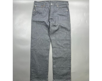 Men's NWOT Levi's 501 Gray Denim Jeans Pants Size 36/32 (Y0916)