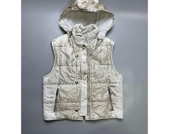 Women's Iceberg Jeans Vintage Distressed Silver Vest Size IT 42 (Y1116)