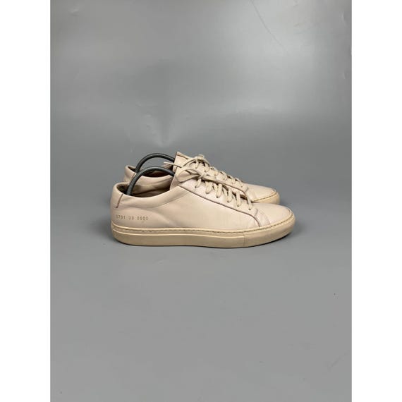 Women's Woman by Common Projects Pink Leather Sneakers Size EU 39