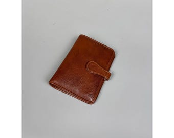 Mulberry Agenda Brązowy skórzany organizer vintage