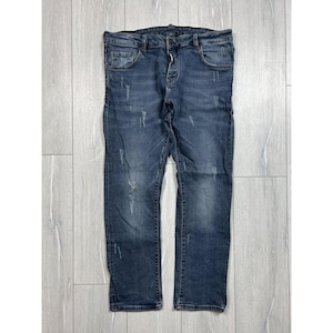 Men&#39;s Dsquared2 Distressed Denim Jeans Pants Size IT 54 (Y0106)