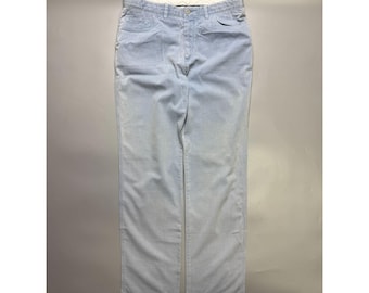 Jeans da uomo Brioni Stelvio a taglio dritto in denim chiaro, taglia IT 50 R (Y1143)