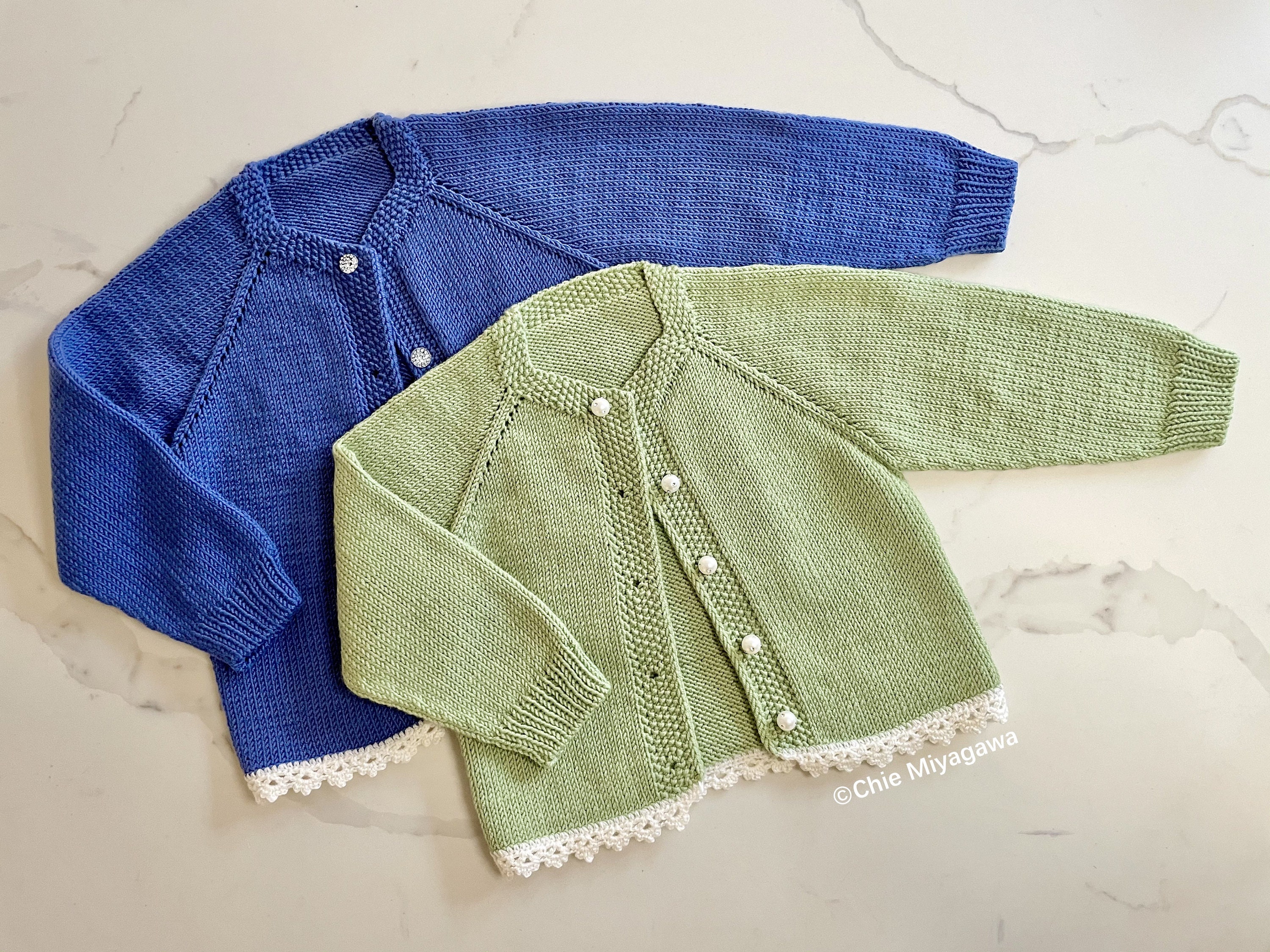 Knitting Pattern Cardigan for Babies and Toddlers / Lace - Etsy