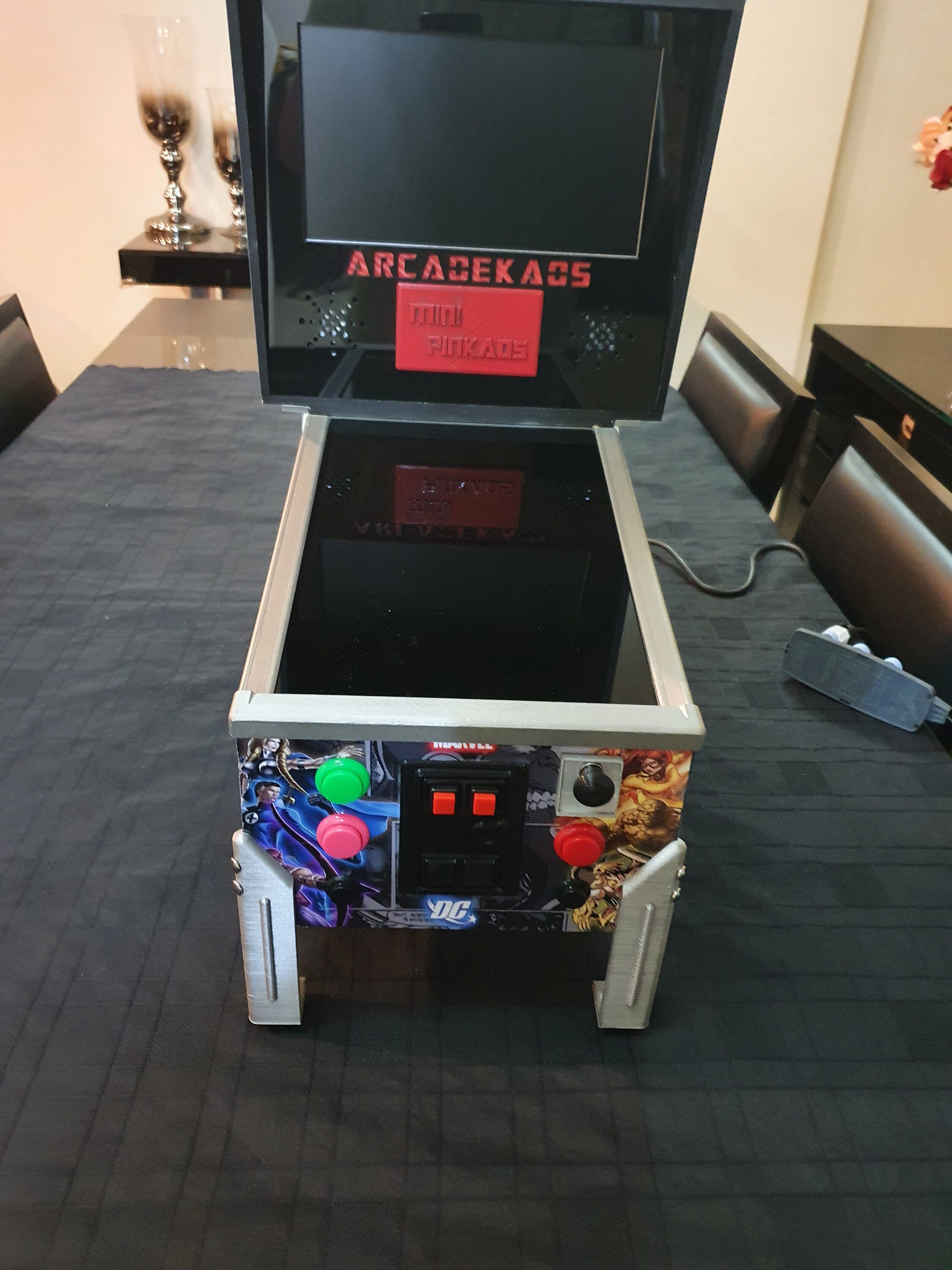 Mini Virtual Pinball Accessories 3D Print STL Files Etsy