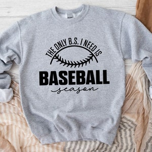 The Only BS I Need is Svg, Baseball Fan Svg, Baseball Season Svg, Game Day Svg, Digital Downloads, Baseball Svg, Sports Svg, Svg Cut Files