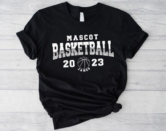 Basketball Mascot 2023 Svg, Custom Basketball Svg, Digital Download, Custom Name Svg, Mascot Svg, Game Day Svg, Basketball Svg, Svg Cut File