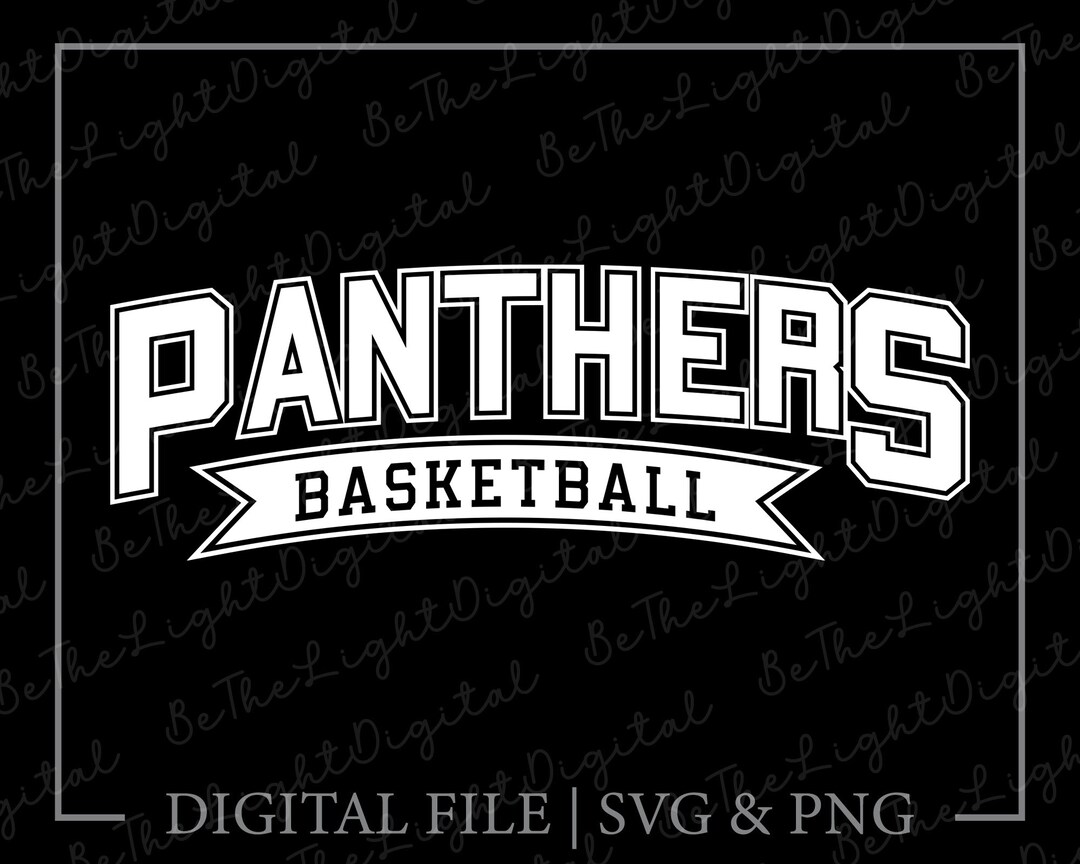 Panthers Basketball Svg Basketball Svg Basketball Shirt Svg Etsy