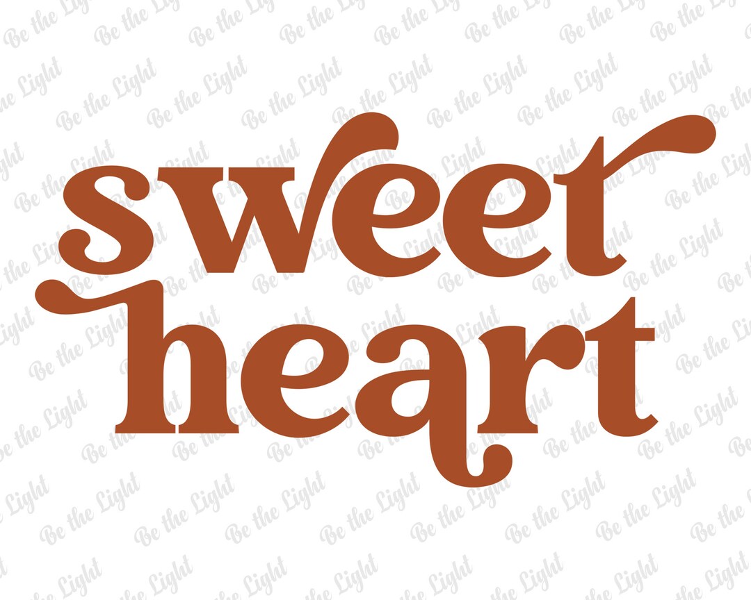 Sweet Heart Svg, Hello Valentine Svg, Retro Svg, Valentine's Day Svg ...