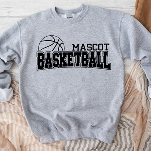 Basketball Mascot Svg, Custom Basketball Svg, Digital Download, Team Name Svg, Mascot Svg, Game Day Svg, Basketball Svg, Svg Cut File