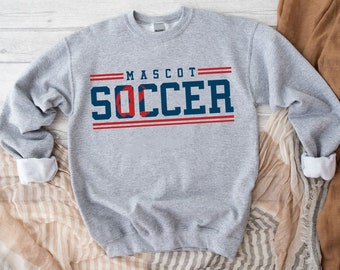 Soccer Mascot Svg, Custom Svg, Soccer Love Svg, Digital Download, Soccer Shirt Svg, Sports Svg, Game Day Svg, Cricut, Svg Cut Files