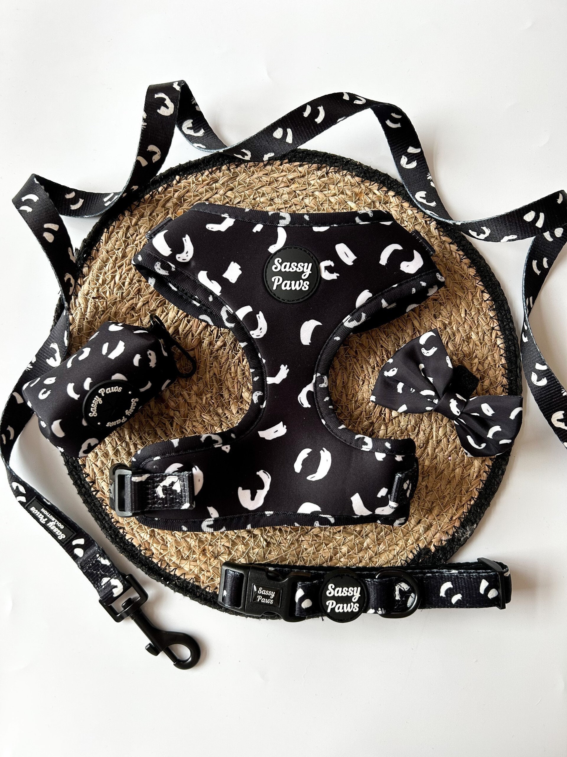 Black panther dog harness cheap