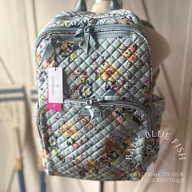 vera bradley backpack with laptop sleeve