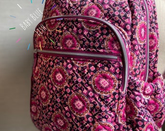 vera bradley maroon backpack