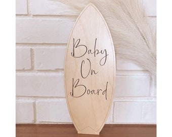 Bebé a bordo Baby Shower Sign, Surf Baby Shower, Bebé a bordo Baby Shower