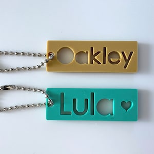 Water Bottle Tag, Bottle Tag, Personalized Bottle, Name Keychain, Name label,