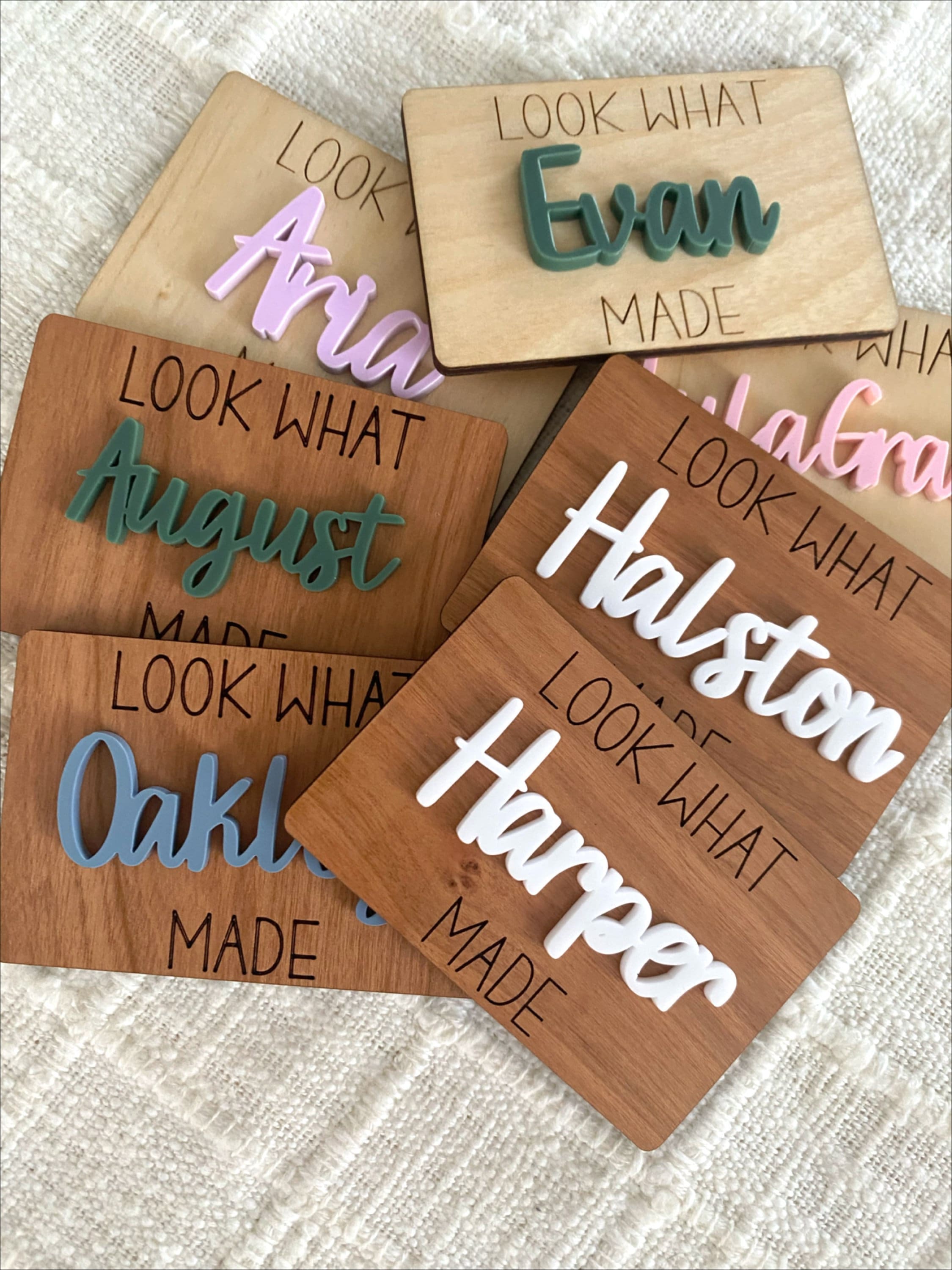 Name Magnet, Personalized Magnet, Montessori Toy, First Birthday Gift, Look What I Made, Kids Art, Fridge Magnet, Kids Art Display