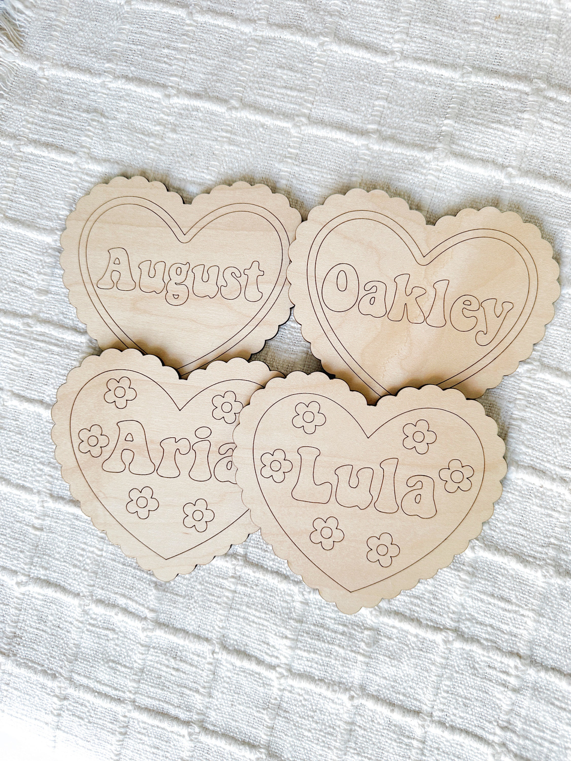 Personalized Heart Paint Kit, Valentines Craft, Valentines Basket, Basket Stuffer, Kid&#39;s Vday Basket, Basket Tag, Kid&#39;s Valentines