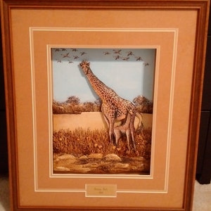 Arte en papel 3D hecho a mano