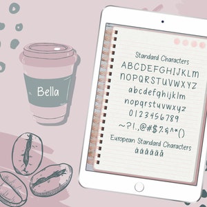 HANDWRITTEN FONT BUNDLE Handwritten Digital Note Taking Font - Etsy