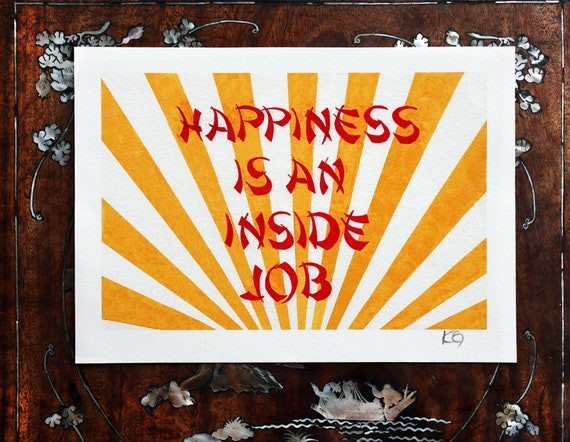 Sunburst art print from an original drawing created with colored micron pens.