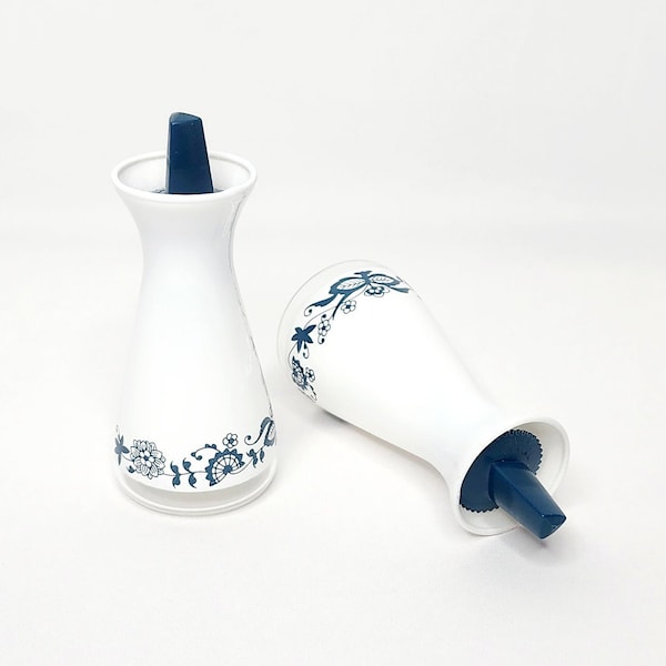 Corelle Old Town Blue Salt and Pepper Shaker Set White and Blue (Imperfect)