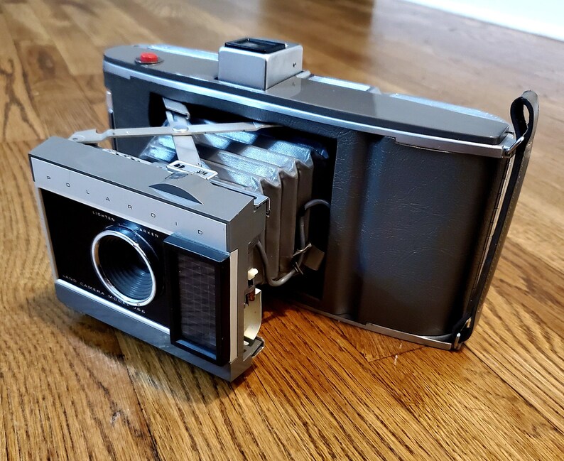 Vintage Polaroid Land Camera Model J66 Etsy