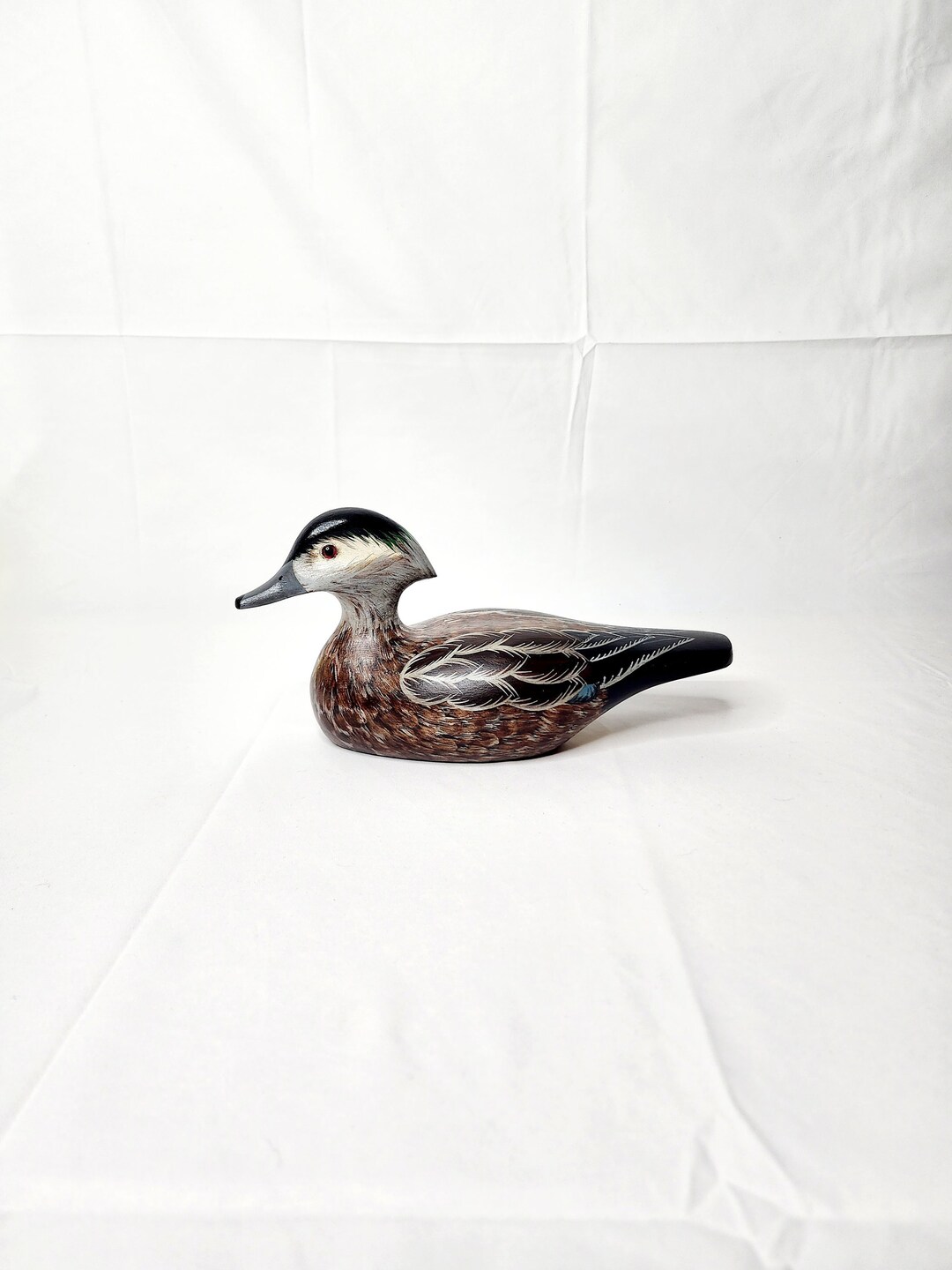 Beautiful Painted Wood Duck Cabin Man Cave Rustic Country Home Etsy