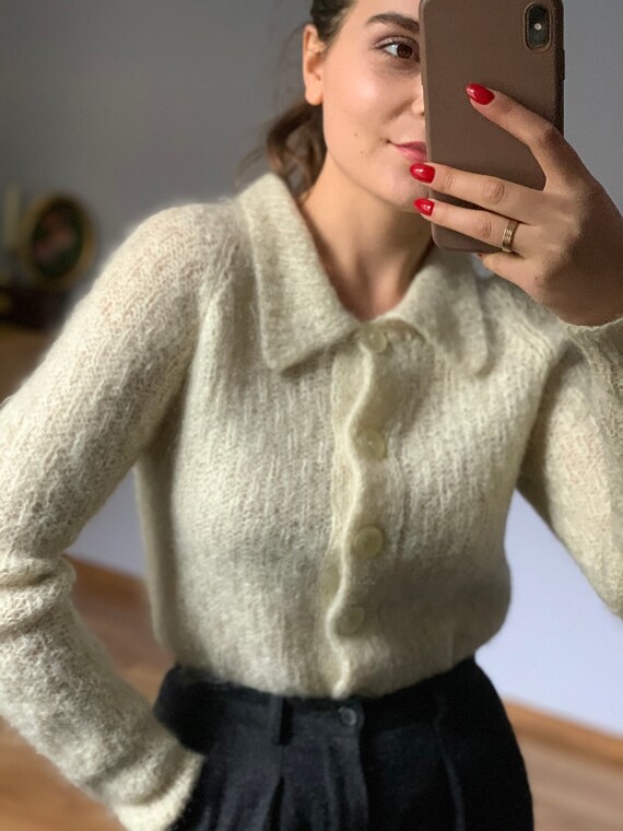 Vintage mohair cardigan