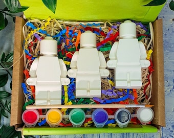 Paint Your Own Robot Man * Kids Craft Kit * Paint Kit * Children's Gifts Ideas * Birthday * Kids Activities * Kids Party