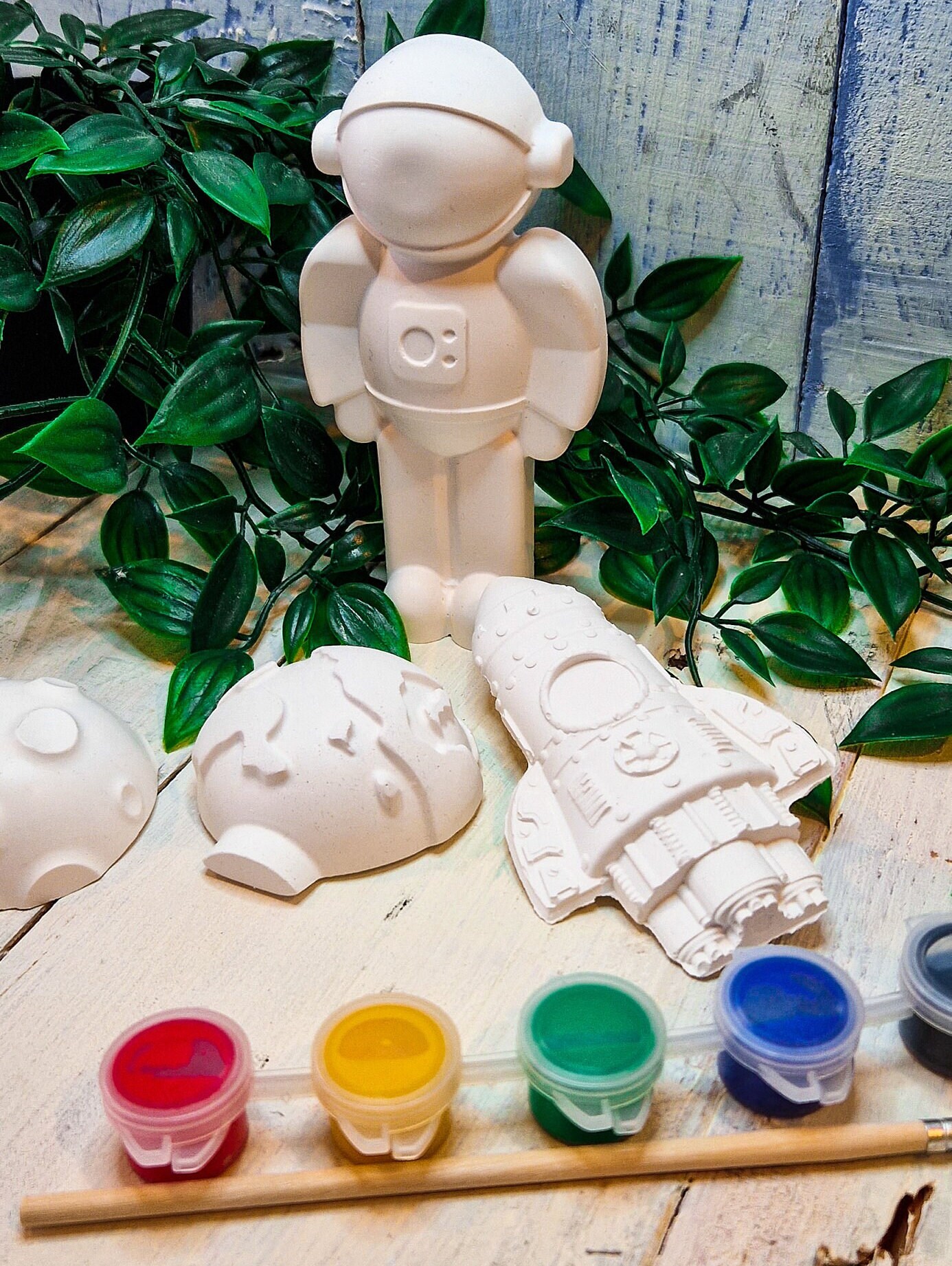 Paint Your Own Space Pack | Kids Craft Kit | Space Craft * Children's ...